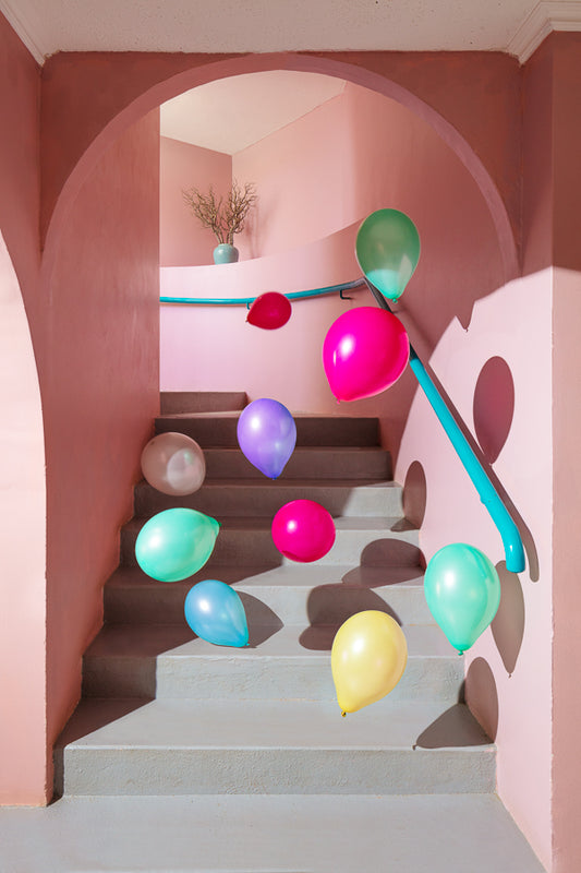 Balloons and Stairs