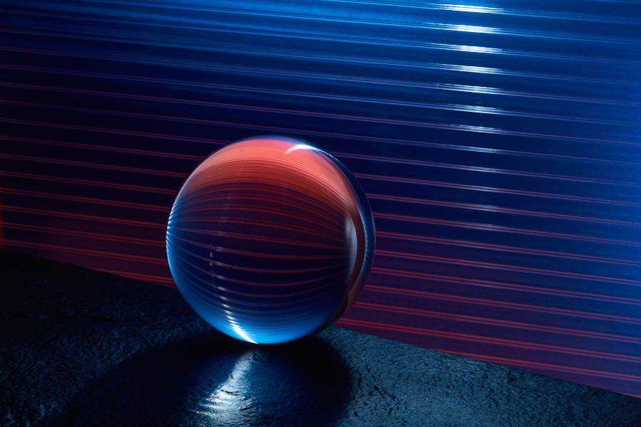 Red and Blue Sphere