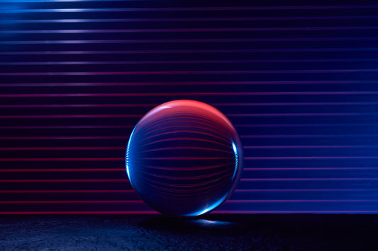 Red and Blue Sphere 2